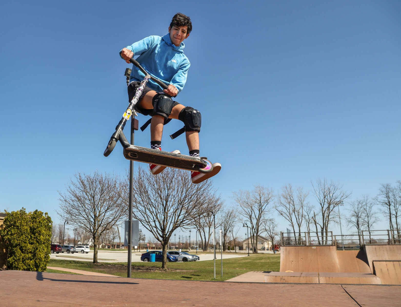Catching air
